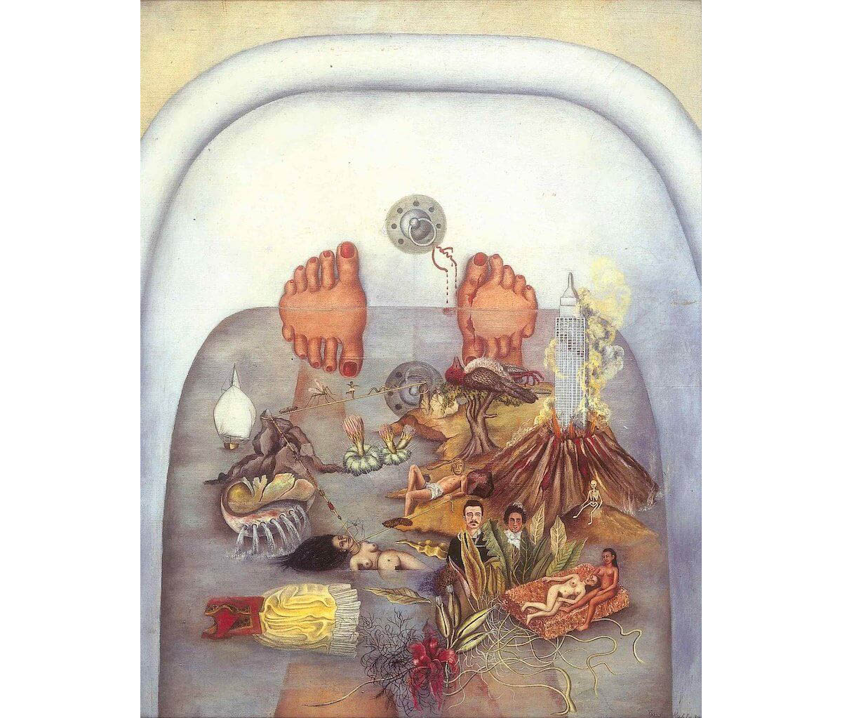 Frida Kahlo and “What the Water Gave Me”